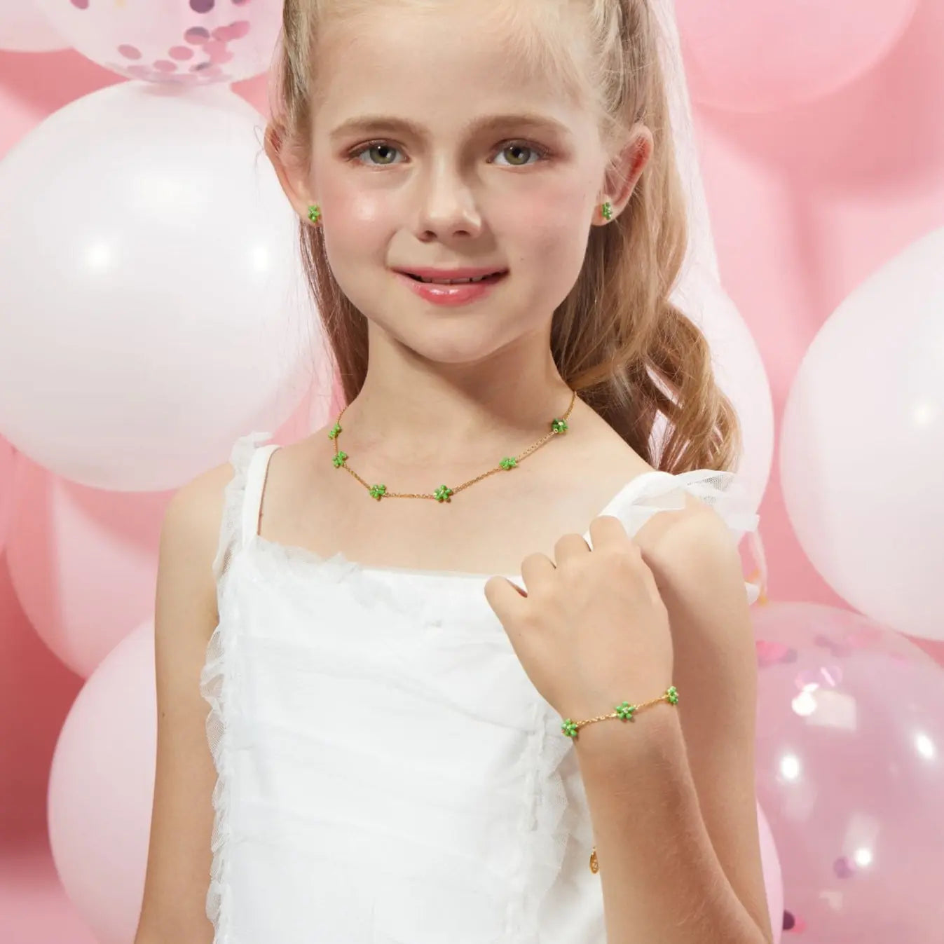 Petit Rosie Bracelet in Green