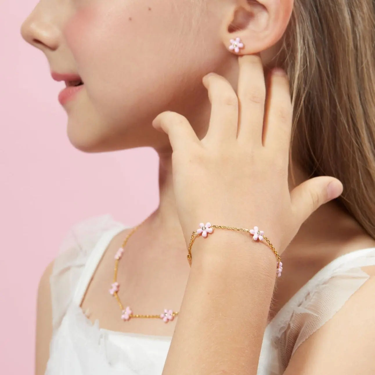 Petit Rosie Bracelet in Pink