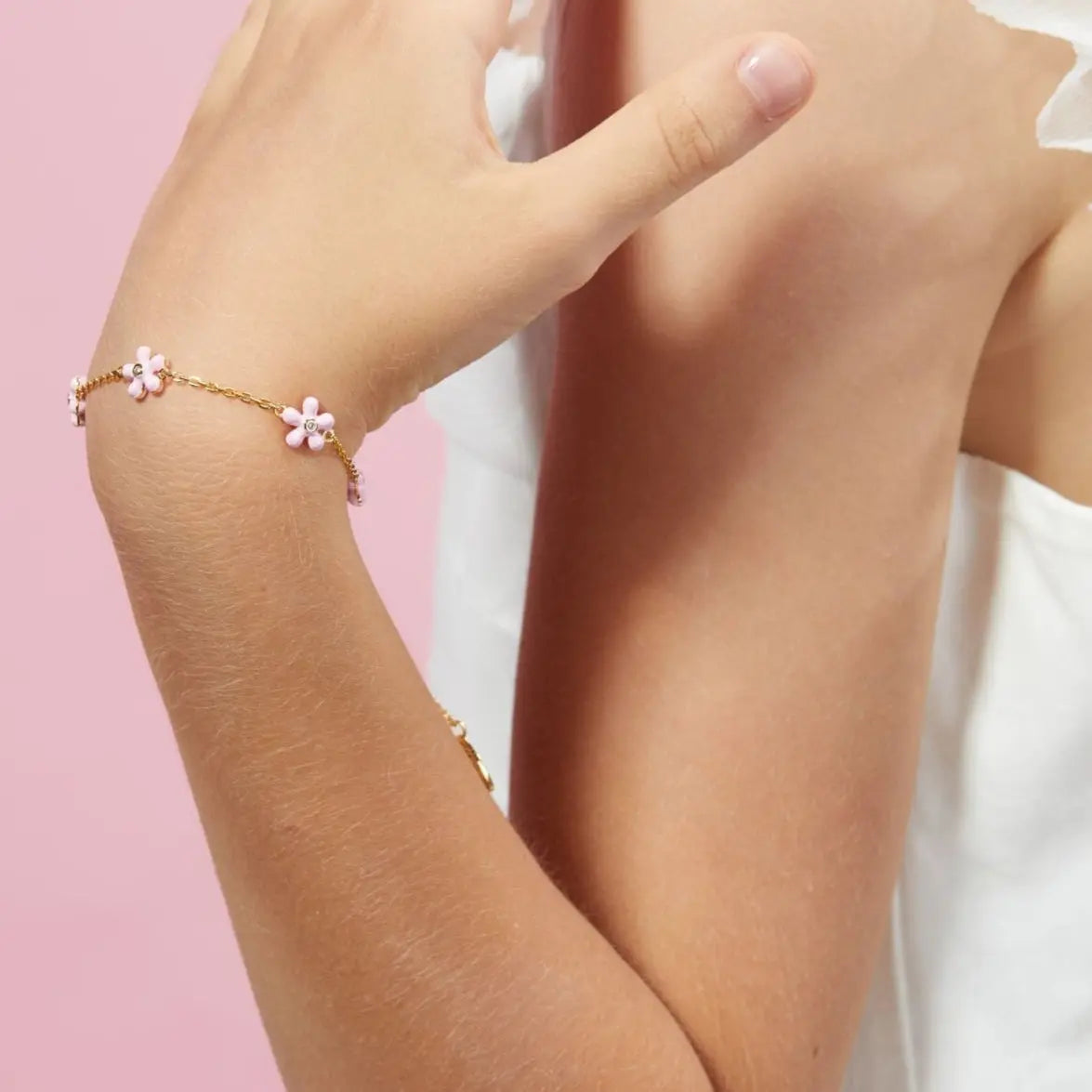 Petit Rosie Bracelet in Pink
