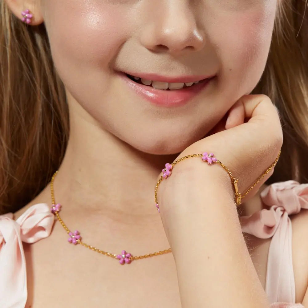 Petit Rosie Bracelet in Rose