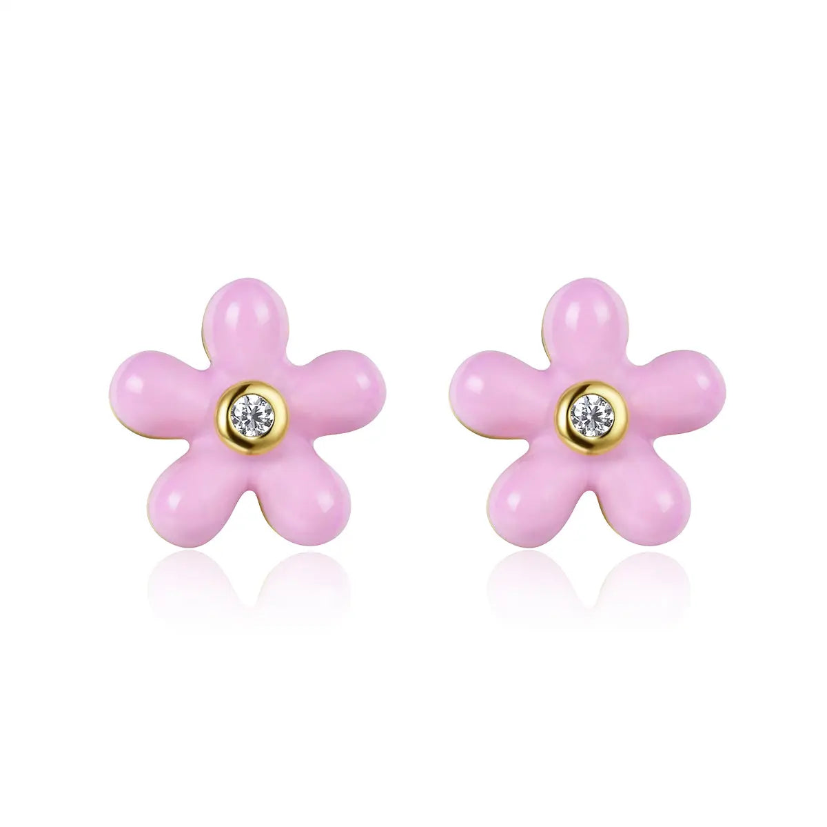 Petit Rosie Earrings in Pink