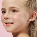 Petit Rosie Earrings in Pink