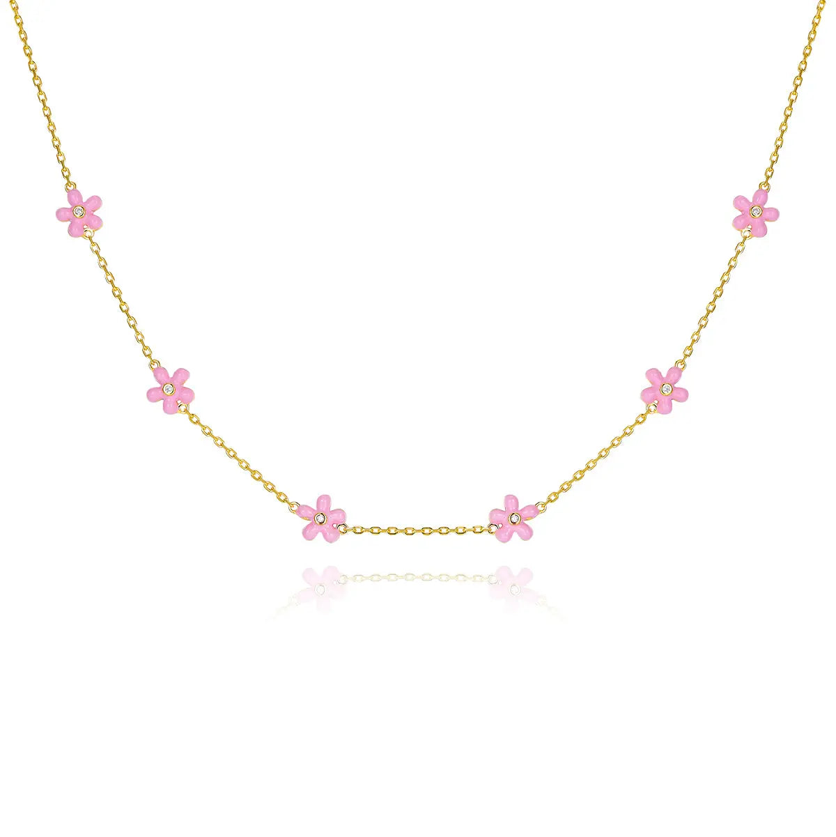 Petit Rosie Pink Necklace
