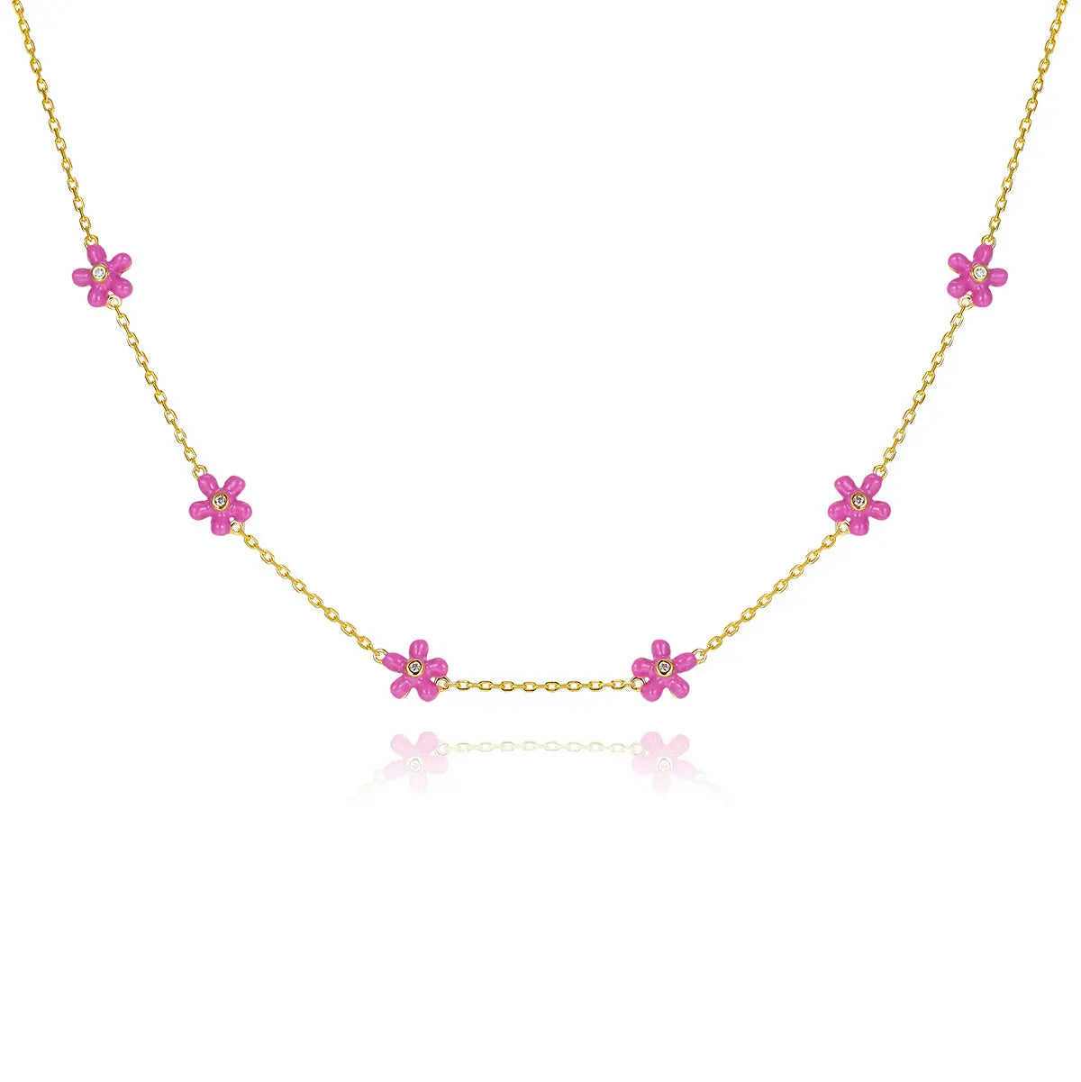 Petit Rosie Rose Necklace