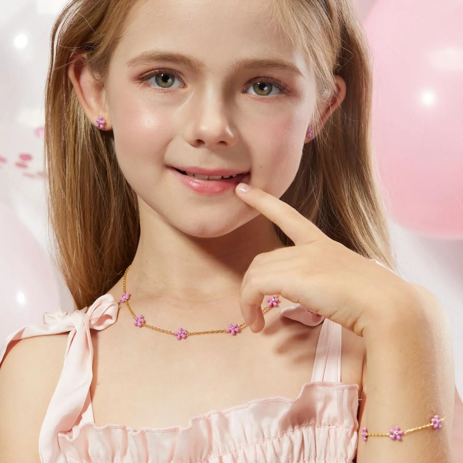 Petit Rosie Rose Necklace