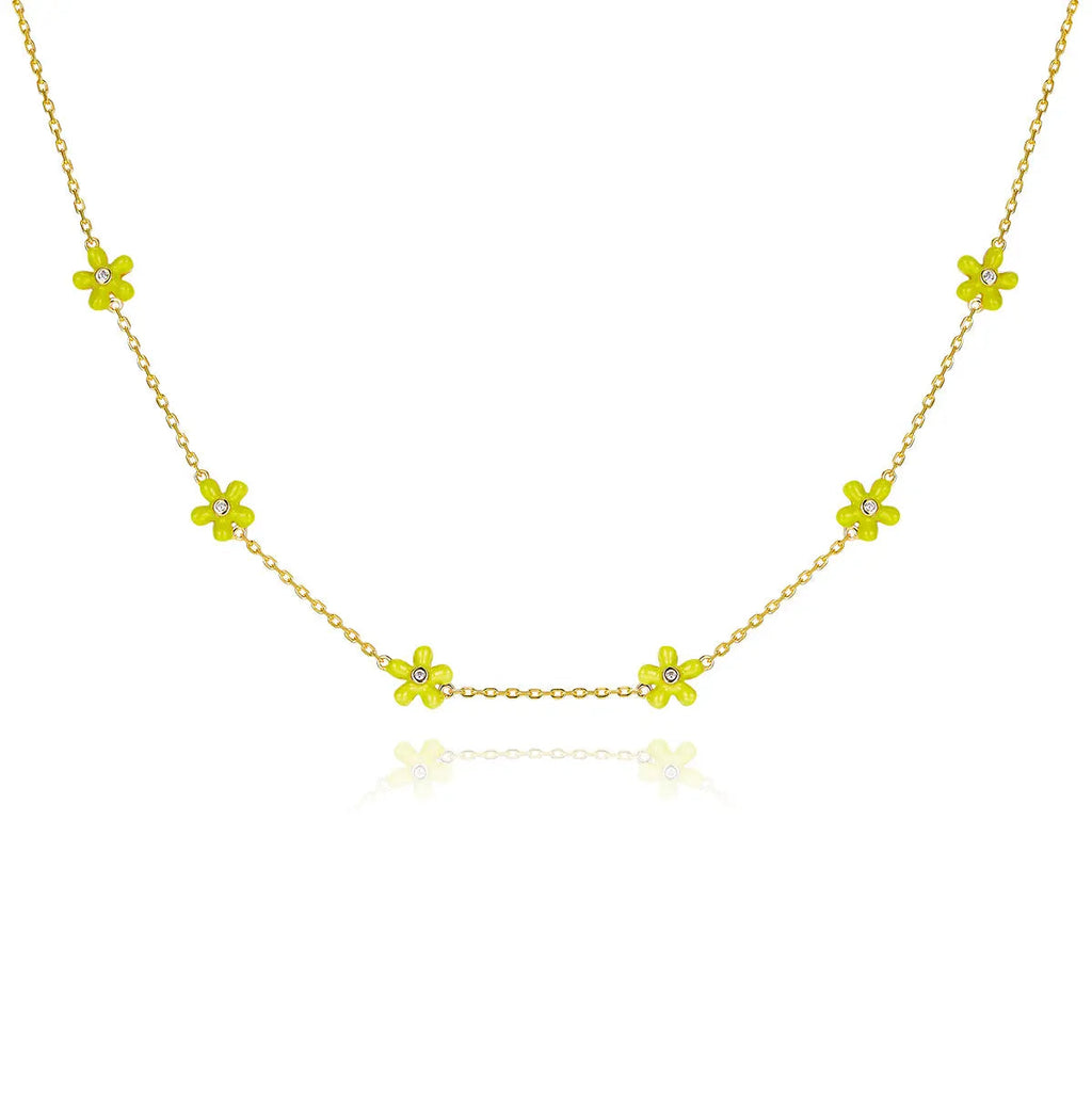 Petit Rosie Yellow Necklace