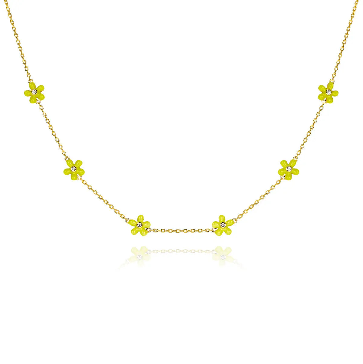 Petit Rosie Yellow Necklace