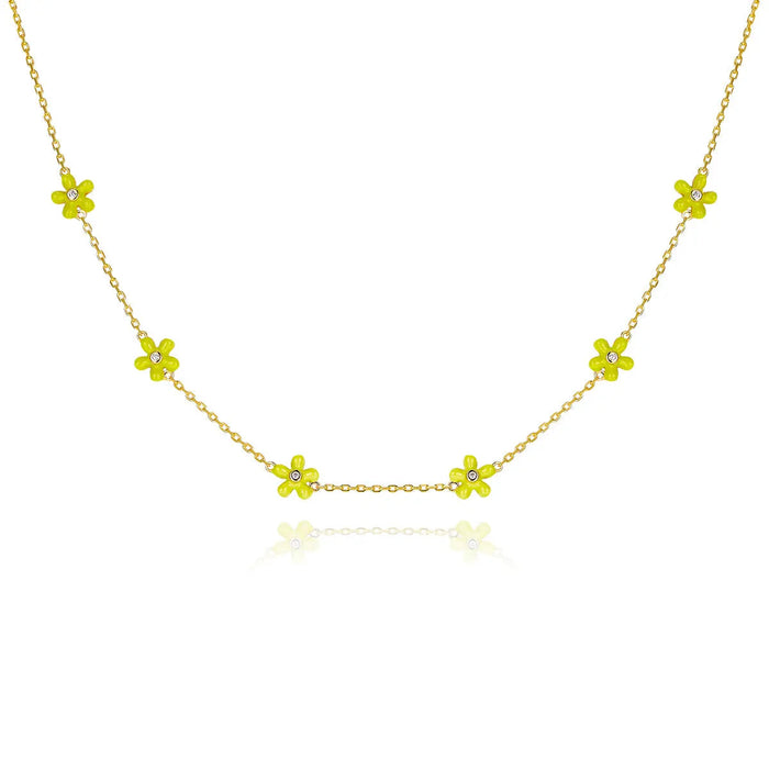 Petit Rosie Yellow Necklace