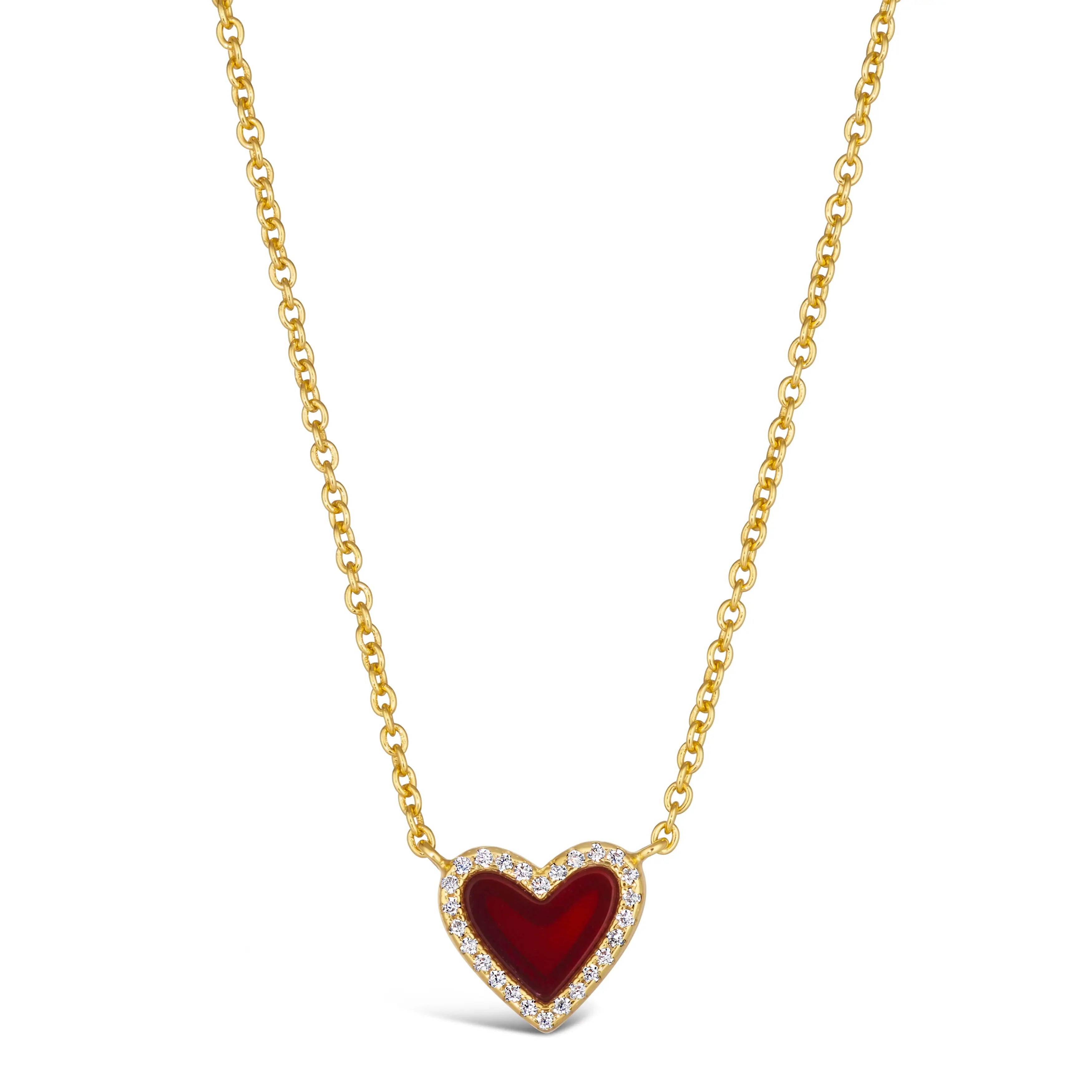Petite Gem Inlay Necklace