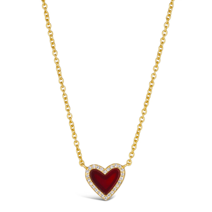 Petite Gem Inlay Necklace