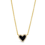 Petite Gem Inlay Necklace