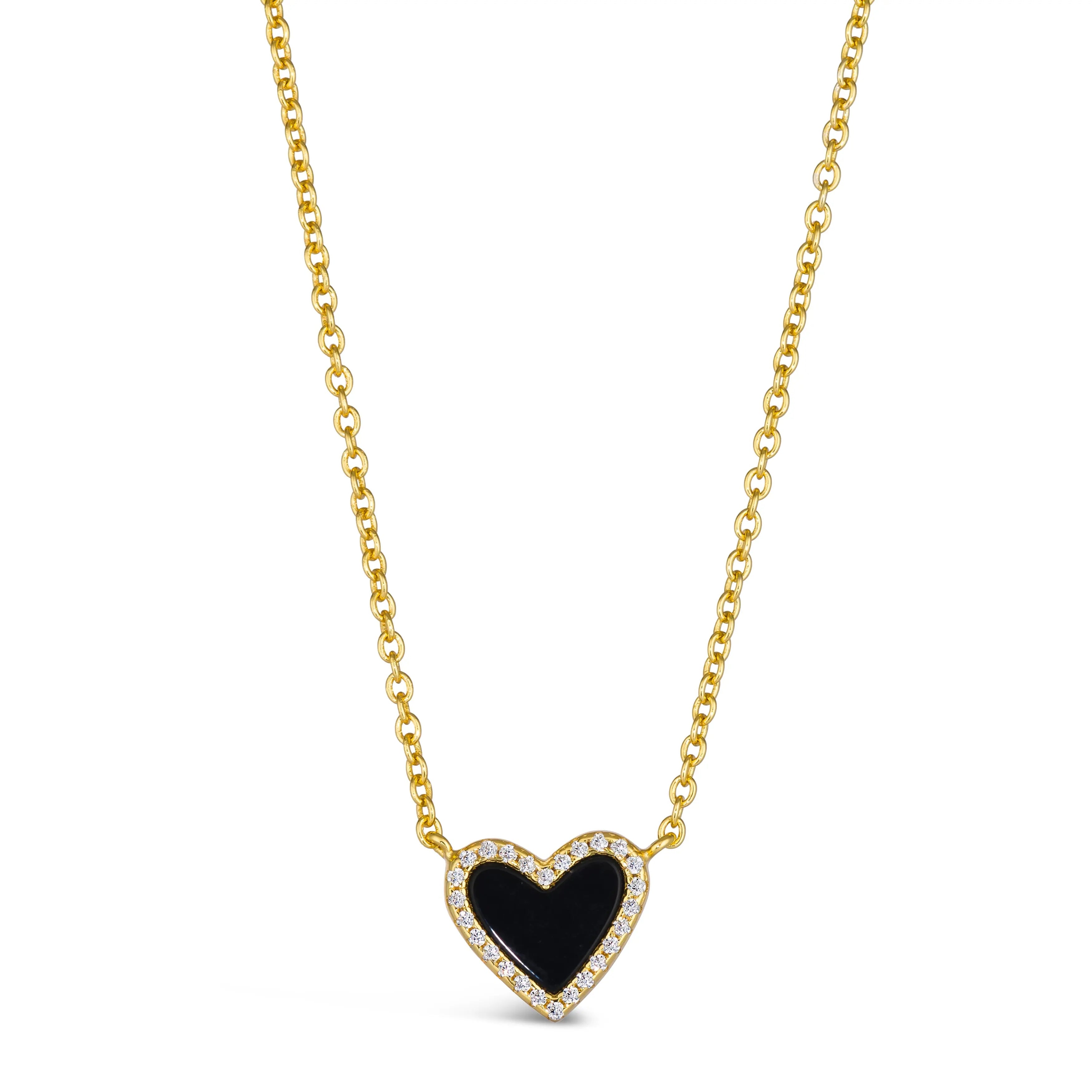 Petite Gem Inlay Necklace