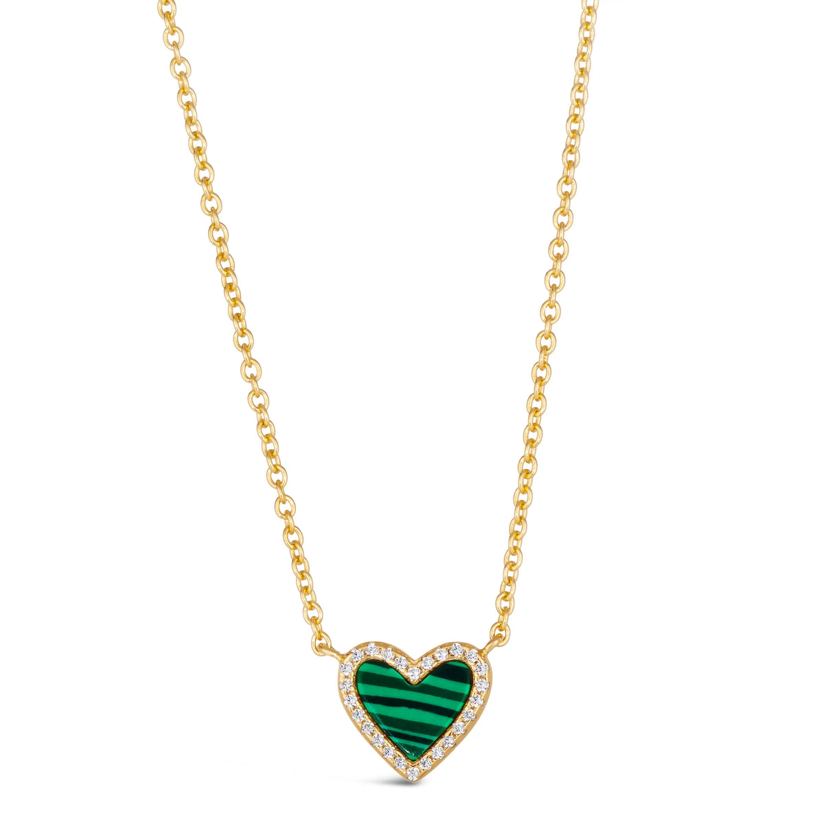 Petite Gem Inlay Necklace