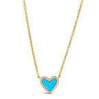 Petite Gem Inlay Necklace
