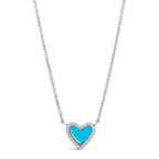 Petite Gem Inlay Necklace