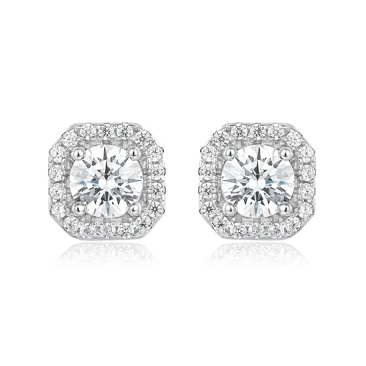 Petite Halo Studs