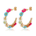 Positano Bloom Hoops