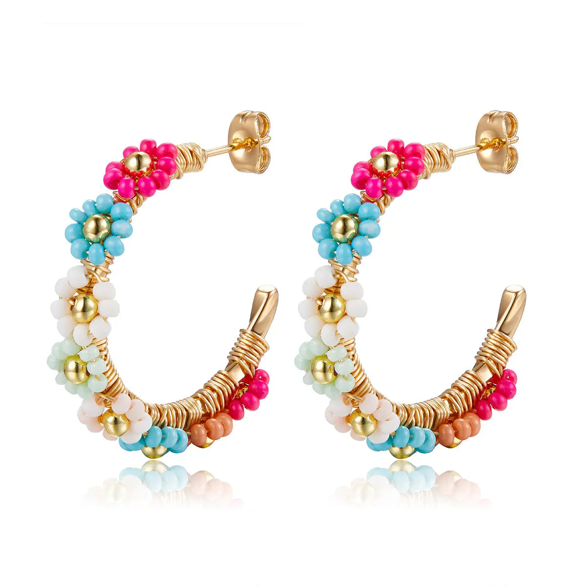 Positano Bloom Hoops