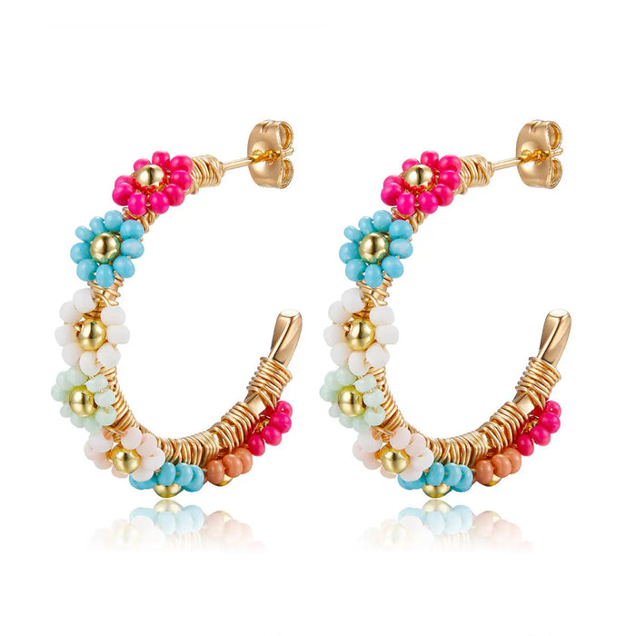 Positano Bloom Hoops