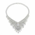 Queen Bee Diamond Crystalline Statement Necklace