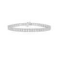 Lab Grown Radiant Cut Diamond Tennis Bracelet