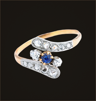 18ct White Gold 0.50ct Diamond Curved Wedding Ring