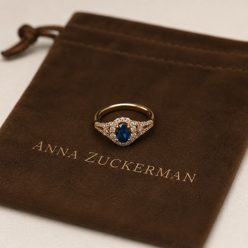 Regal Blue Ring by AZ Essentials