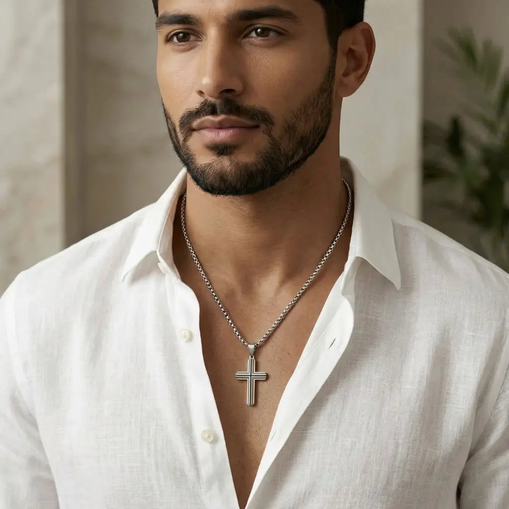 Reid Cross Necklace