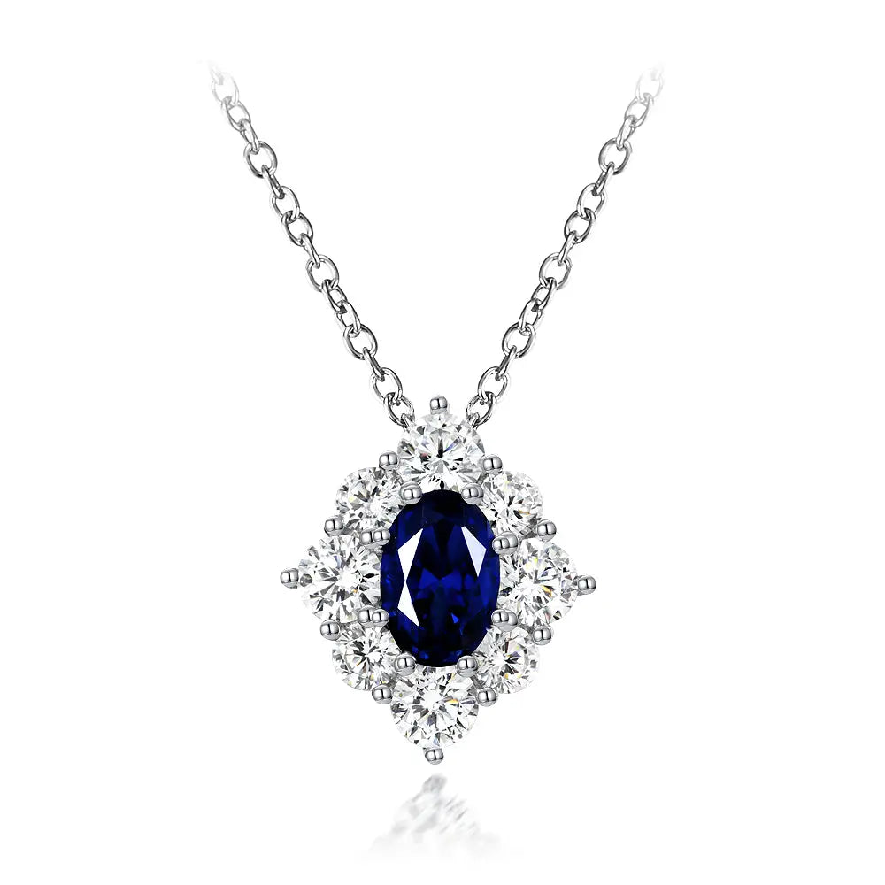 Rodeo Drive Blue Sapphire Necklace