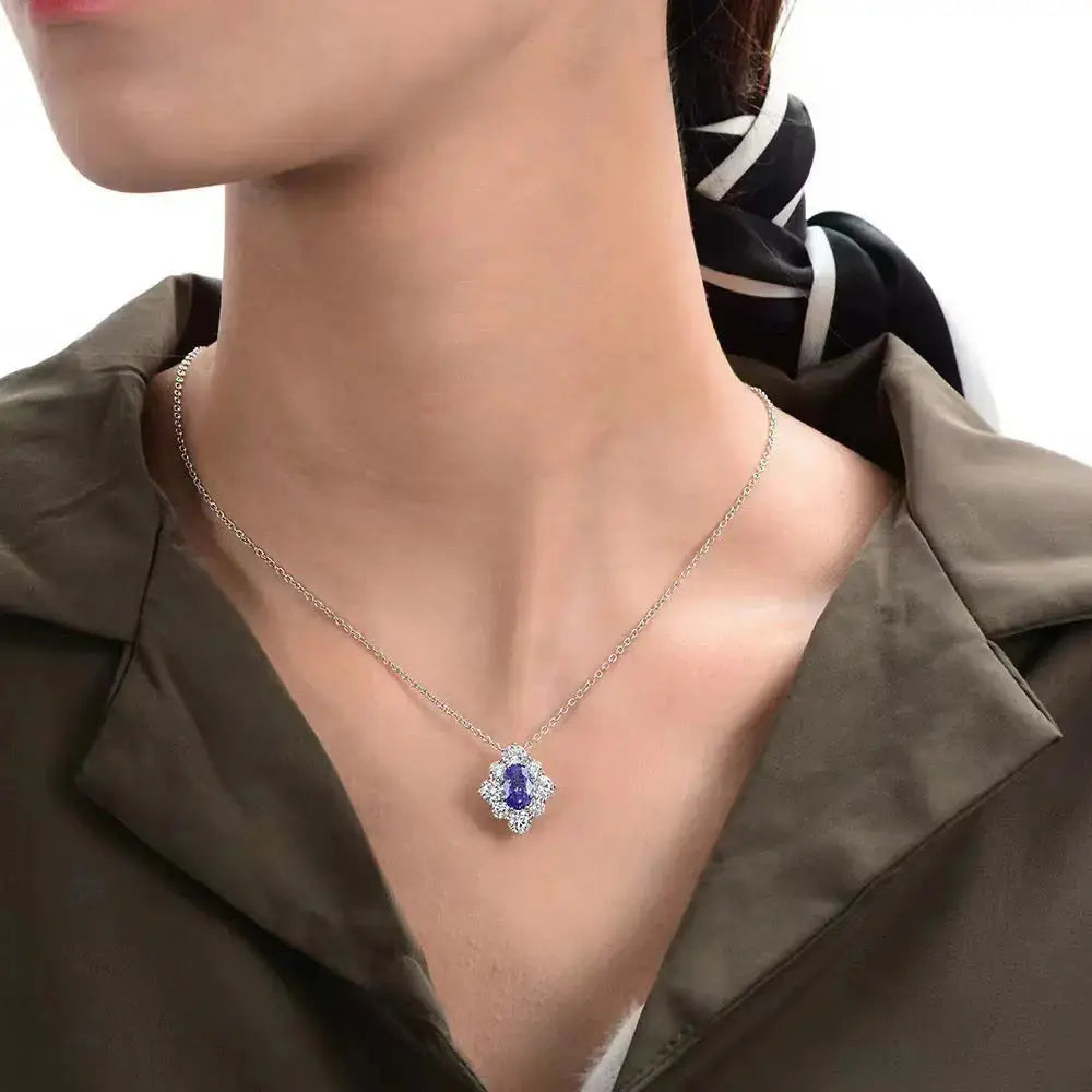 Rodeo Drive Blue Sapphire Necklace
