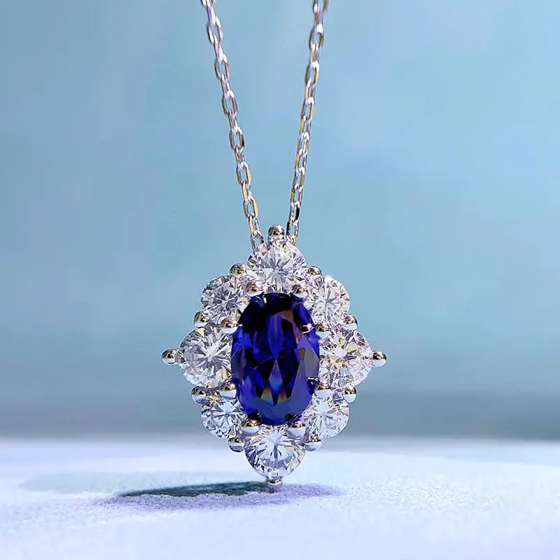 Rodeo Drive Blue Sapphire Necklace