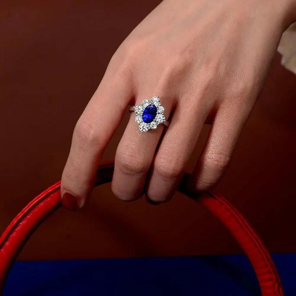 Rodeo Drive Blue Sapphire Ring