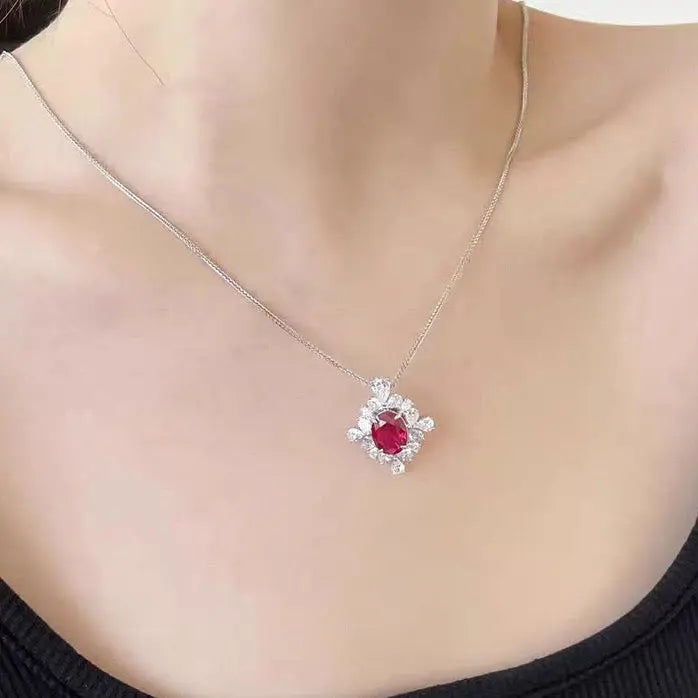 Rodeo Drive Ruby Necklace
