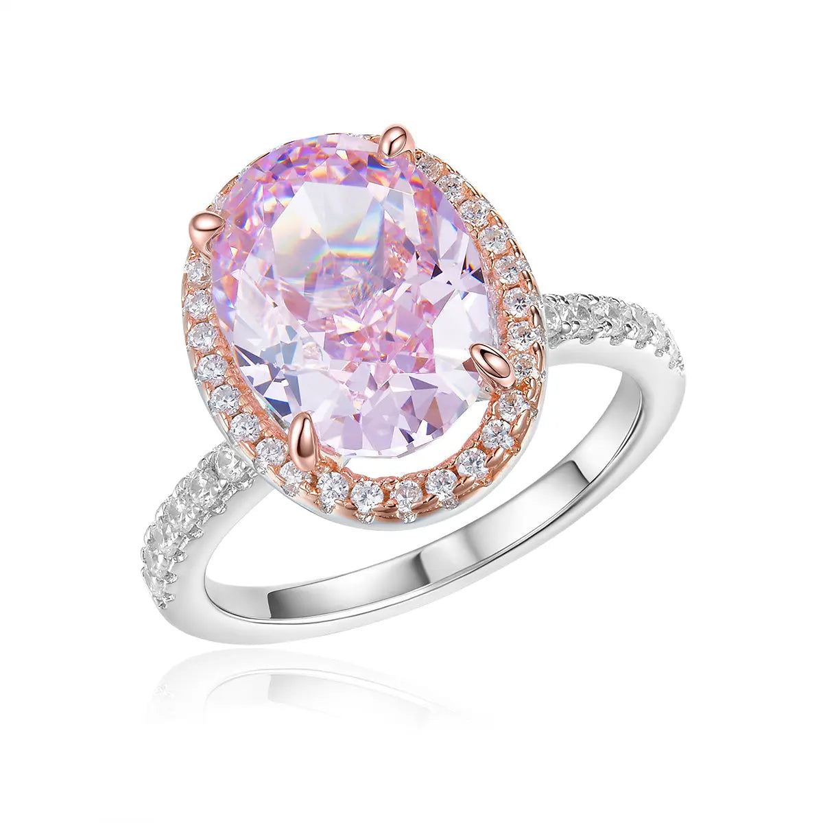 Rosalie 4 Carat Ring in Pink