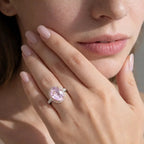 Rosalie 4 Carat Ring in Pink