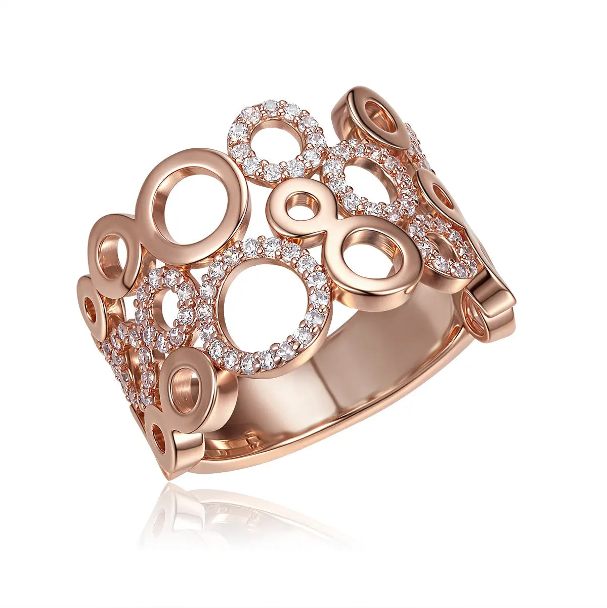 Rosé Circles Ring