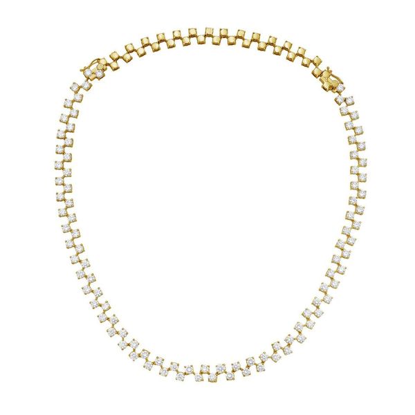 Lab-Grown Floating Diamond Necklace