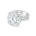 Lab-Grown Round Diamond Split Shank Engagement Ring