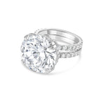 Lab-Grown Round Diamond Split Shank Engagement Ring