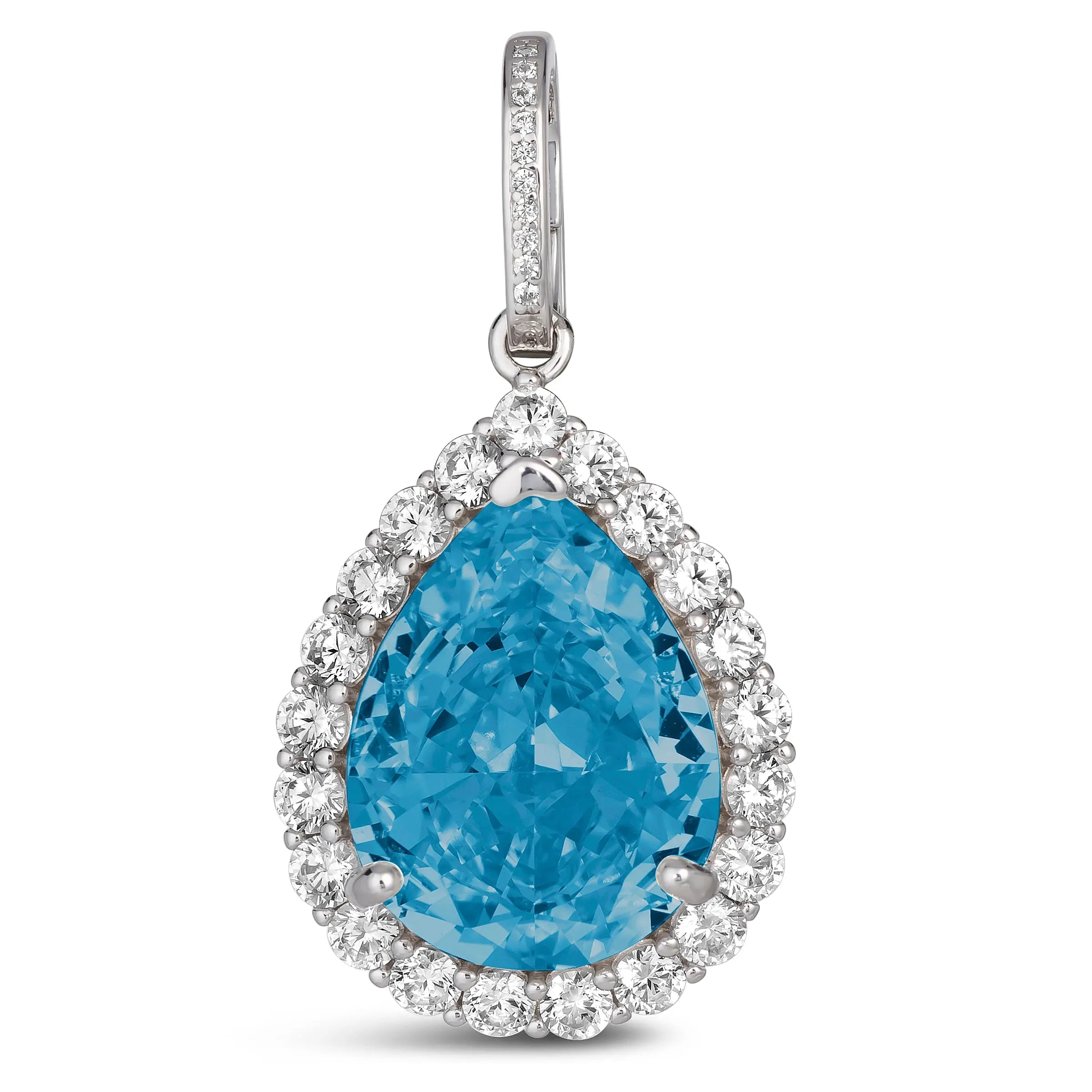 Royal De Luze Pendant in Aquamarine