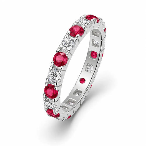 Ruby Eternity Ring