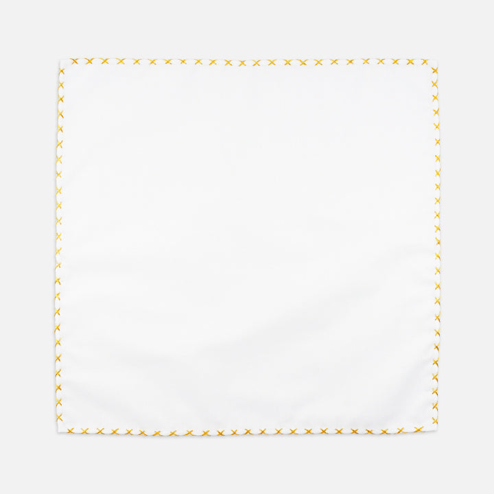 24K Gold Embellished Pocket Square