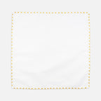 24K Gold Embellished Pocket Square