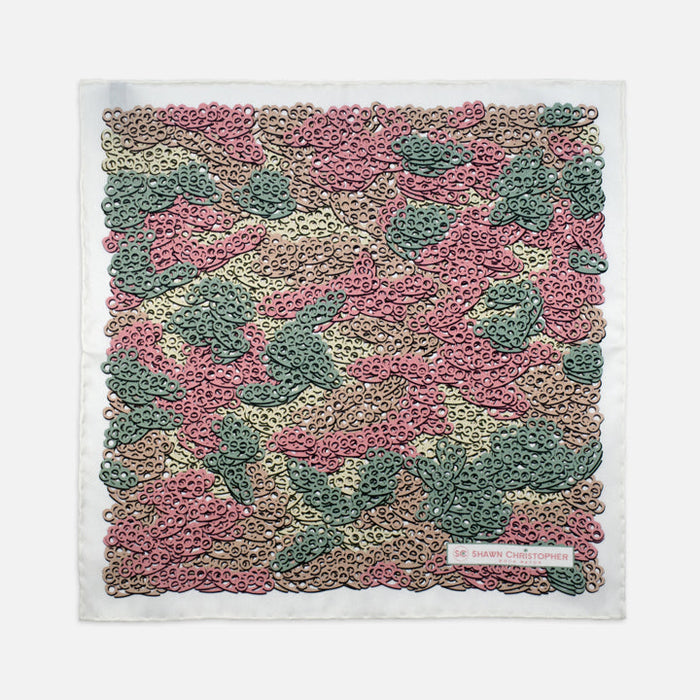 Brass Knuckles Camouflage Pocket Square