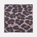 Brass Knuckles Leopard Pocket Square