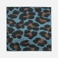 Brass Knuckles Leopard Pocket Square