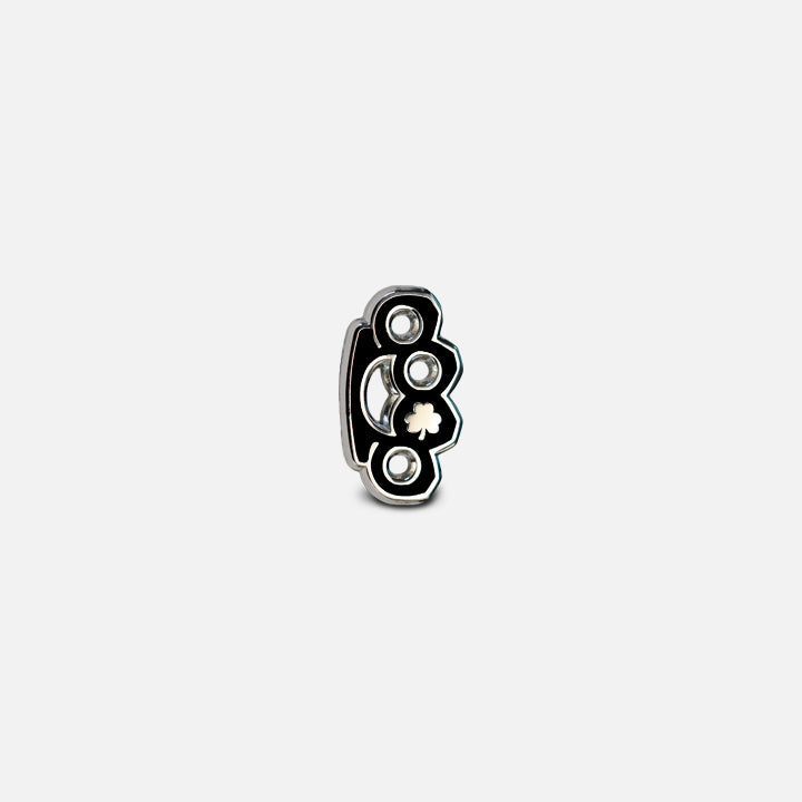 Brass Knuckles Lapel Pin