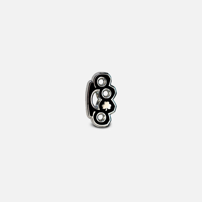 Brass Knuckles Lapel Pin