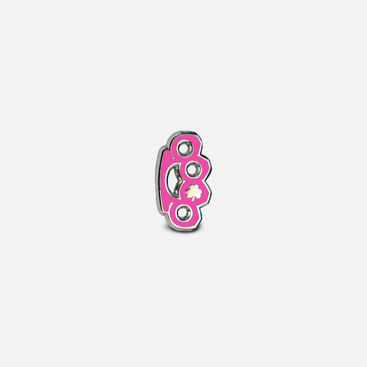 Brass Knuckles Lapel Pin