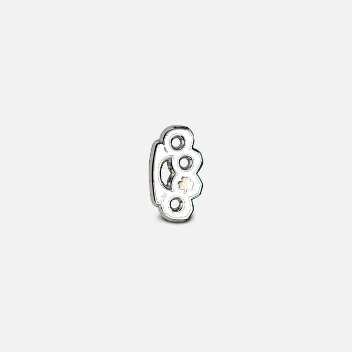Brass Knuckles Lapel Pin